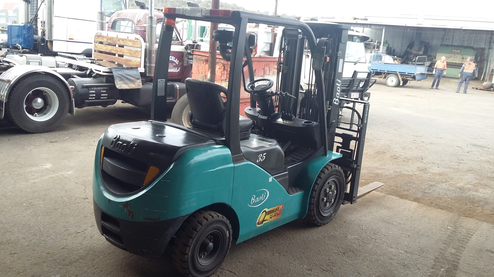 2014 BAOLI 3.5T DIESEL FORKLIFT JHMD5063477 JUST HEAVY EQUIPMENT
